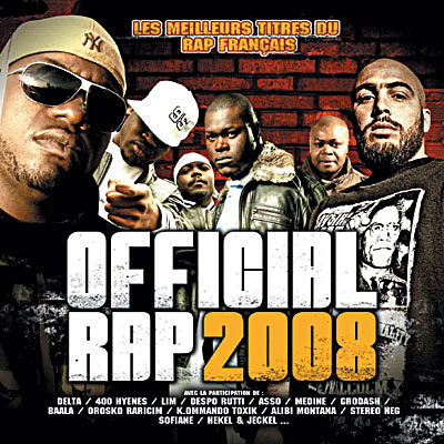 ALBUM COMPIL - OFFICIAL RAP 2008